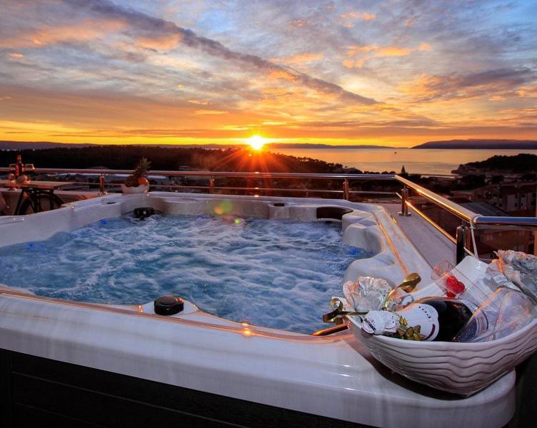 Fux Penthouse Whirlpool Meerblick ซาดาร์ ภายนอก รูปภาพ